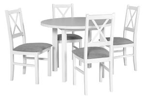 Stůl POLI 2 + Židle NILO 10 (4ks.) DX11