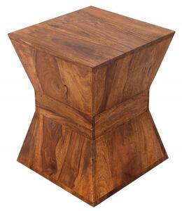 Odkládací stolek PYRAMID 45 CM masiv sheesham Nábytek | Doplňkový nábytek | Odkládací stolky