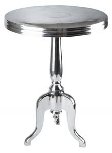 Odkládací stolek JARDIN ROUND 75 CM stříbrný Nábytek | Doplňkový nábytek | Odkládací stolky
