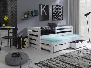 Patrová postel LISA Bílý - 80x180cm