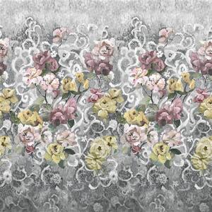 Květovaná tapeta TAPESTRY FLOWER Designers Guild Odstín Tapety: Platinum PDG1153/04