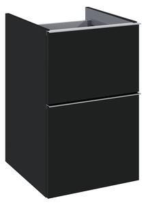 Elita Look, boční závěsná skříňka 40x45x64 cm 2S PDW, černá matná, ELT-168112
