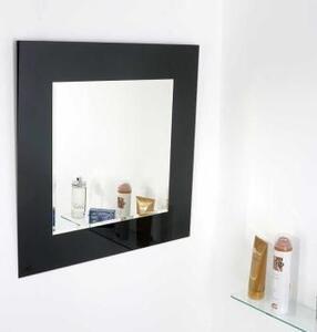 Zrcadlo CUBE BLACK 60/60 Zrcadla | Hranatá