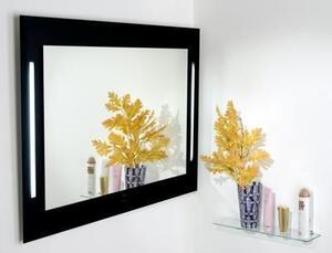 Luxusní zrcadlo PHAROS BLACK 110/80 s osvětlením s dotykovým senzorem Zrcadla | Zrcadla s osvětlením