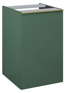 Elita Look, závěsná skříňka s košem 40x45x64 cm PDW, zelená matná, ELT-168567
