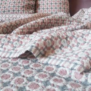 Lapuan Kankurit Vlněná deka Corona 130x170, růžová