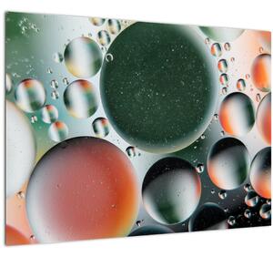 Obraz abstrakce - bubliny (70x50 cm)