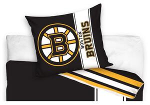 Bavlněné povlečení 140x200 + 70x90 cm - NHL Boston Bruins Belt