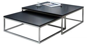 2SET konferenční stolek NEW ELEMENTS černý skladem