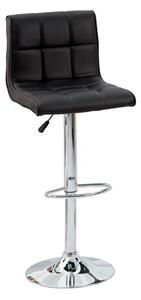 Barová židle MODENA 90-115 CM černá Nábytek | Jídelní prostory | Barové židle