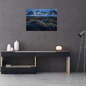 Obraz výhledu na Islandské vrcholky (70x50 cm)
