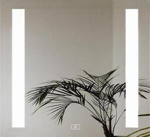 Luxusní zrcadlo LUMINA 70/70 LED osvětlení s dotykovým senzorem Zrcadla | Hranatá