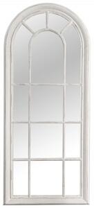 Luxusní zrcadlo CASTILLO 140 CM vintage bílé Zrcadla | Kulatá