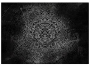 Skleněný obraz - Mystická mandala (70x50 cm)