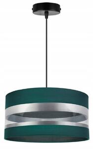 Závěsné svítidlo Intense Chrome, 1x textilní stínítko (výběr ze 6 barev), (výběr ze 3 barev konstrukce), (fi 40cm)