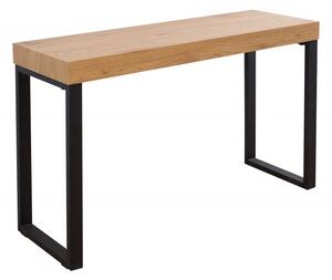 Psací/konzolový stůl BLACK DESK 120 CM dubový vzhled Nábytek | Doplňkový nábytek | Konzolové stolky