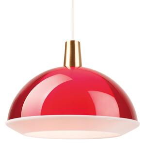 Innolux Závěsná lampa Kuplat 400, červená