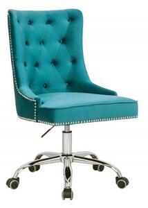 Pracovní židle VICTORIAN tyrkysová Nábytek | Kancelářský nábytek | Pracovní židle