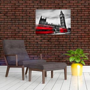 Obraz - Londýnské Houses of Parliament (70x50 cm)