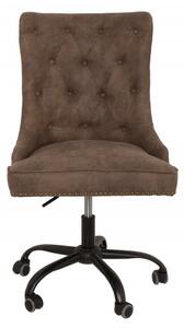 Pracovní židle VICTORIAN tmavě hnědá Nábytek | Kancelářský nábytek | Pracovní židle
