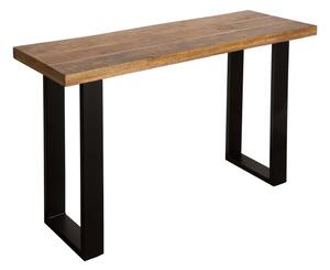 Konzolový stolek IRON CRAFT 115 CM přírodní masiv mango Nábytek | Doplňkový nábytek | Konzolové stolky
