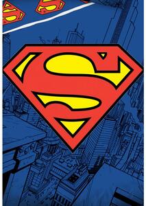 Bavlněné povlečení se svítícím efektem 140x200 + 70x90 cm - Superman