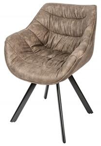 Židlo-křeslo DUTCH COMFORT taupe mikrovlákno Nábytek | Jídelní prostory | Jídelní židle | Všechny jídelní židle