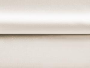 Látka polyesterový satén LUX-017 Smetanová - šířka 150 cm