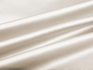 Biante Saténový oválný ubrus polyesterový Satén LUX-017 Smetanový 100x140 cm