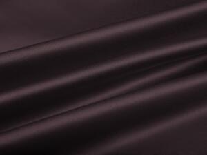 Biante Saténový kulatý ubrus polyesterový Satén LUX-019 Čokoládově hnědý Ø 100 cm