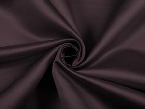Biante Saténový obdélníkový ubrus polyesterový Satén LUX-019 Čokoládově hnědý 50x100 cm