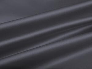 Biante Saténový běhoun na stůl polyesterový Satén LUX-020 Antracitově šedý 20x120 cm