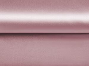 Látka polyesterový satén LUX-018 Starorůžová - šířka 150 cm