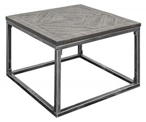 Odkládací stolek INFINITY 60 CM GREY masiv mango Nábytek | Doplňkový nábytek | Odkládací stolky