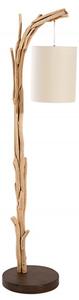 Designová stojanová lampa Arielle, 163 cm, náplavové dřevo