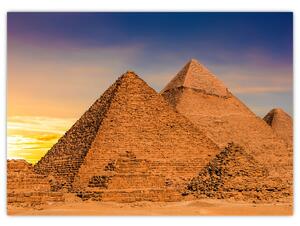 Obraz - Egyptské pyramidy (70x50 cm)