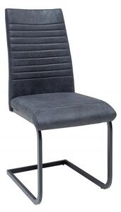 Jídelní židle LAZIO antik šedá mikrovlákno Nábytek | Jídelní prostory | Jídelní židle | Všechny jídelní židle