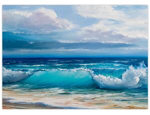 Obraz - Mořské vlny (70x50 cm)