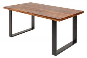 Jídelní stůl IRON CRAFT II 180 CM hnědý masiv sheesham Nábytek | Jídelní prostory | Jídelní stoly | Všechny jídelní stoly