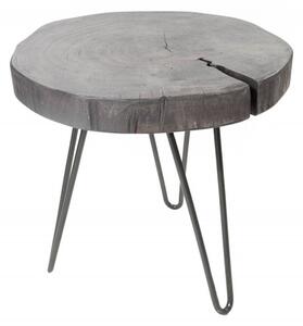 Odkládací stolek Goa o43 cm šedý