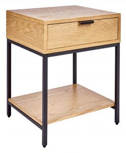 Odkládací stolek ELEMENTS 40 CM dubová dýha Nábytek | Doplňkový nábytek | Odkládací stolky