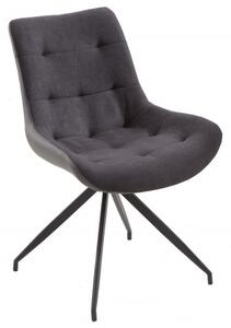 Židlo-křeslo DIVANI DARK GREY BLACK RETRO Nábytek | Jídelní prostory | Jídelní židle | Všechny jídelní židle