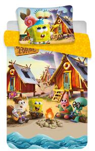 Jerry Fabrics Povlečení do postýlky 100x135 + 40x60 cm - Sponge Bob baby