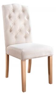 Židle CASTLE béžová strukturovaná látka Nábytek | Jídelní prostory | Jídelní židle | Všechny jídelní židle