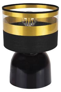Stolní lampa Intense Gold, 1x textilní stínítko (výběr ze 6 barev), (výběr ze 3 barev konstrukce)