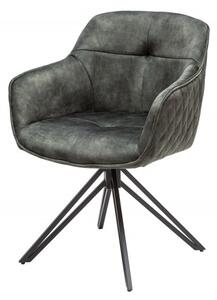 Židlo-křeslo EUPHORIA tmavě zelené otočné Nábytek | Jídelní prostory | Jídelní židle | Všechny jídelní židle