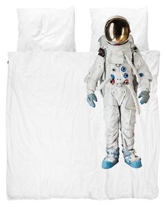Bavlněné povlečení Snurk 135x200 + 50x75cm - Astronaut