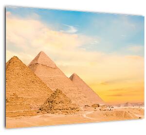 Obraz egyptských pyramid (70x50 cm)