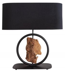 Černá stolní lampa Elements 55cm »