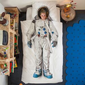 Bavlněné povlečení Snurk 135x200 + 50x75cm - Astronaut